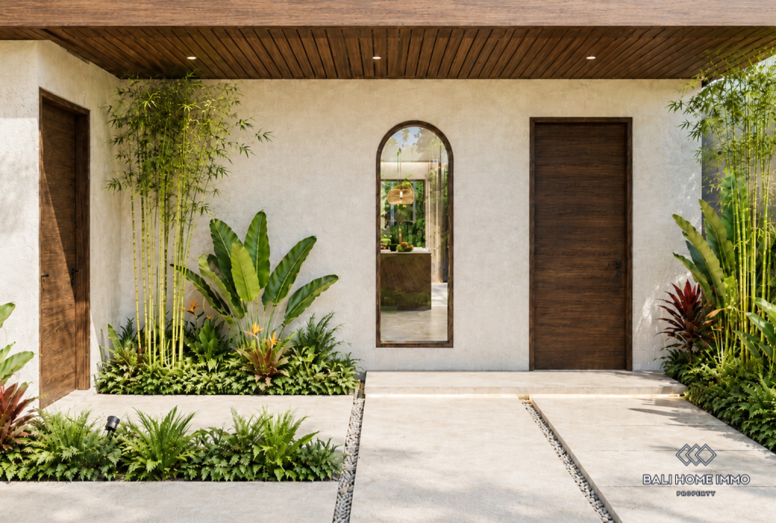 Off-plan 2 Bedroom Villa for Sale Leasehold in Bali Cemagi Seseh Residential Side view 20