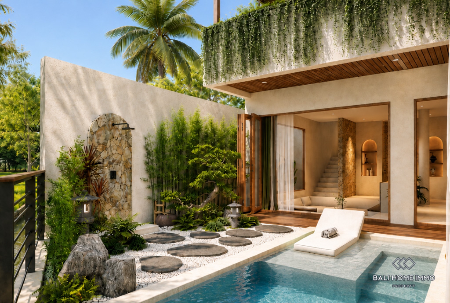 Off-plan 2 Bedroom Villa for Sale Leasehold in Bali Cemagi Seseh Residential Side view 2