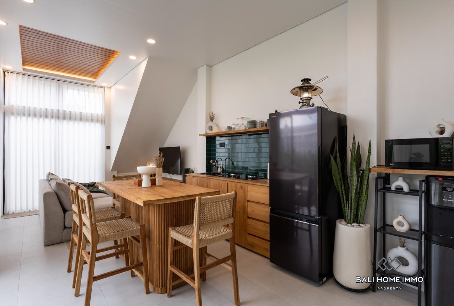 Villa sur plan de 2 chambres à vendre en pleine propriété à Bali Pererenan - Tumbak Bayuh view 5