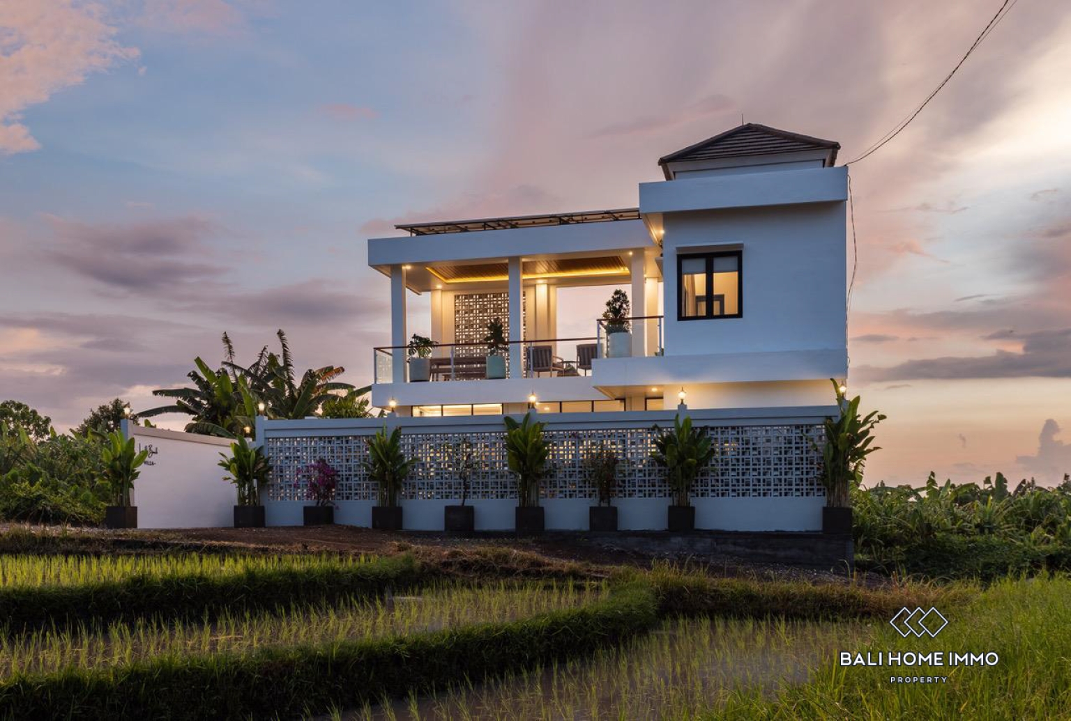 Villa sur plan de 2 chambres à vendre en pleine propriété à Bali Pererenan - Tumbak Bayuh view 17