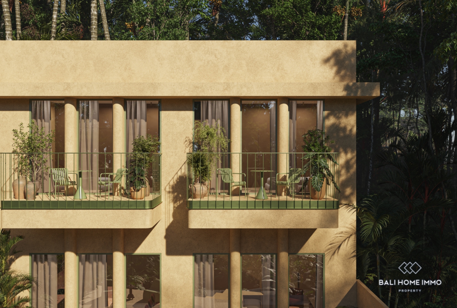 Off-plan 2 Bedroom Villa for Sale Leasehold in Bali Tanah Lot North Side view 20