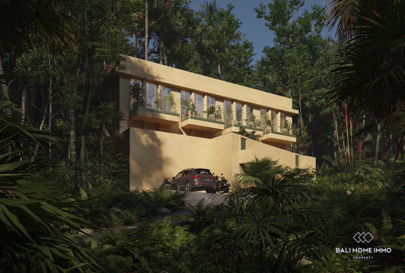 Off-plan 2 Bedroom Villa for Sale Leasehold in Bali Tanah Lot North Side view 25