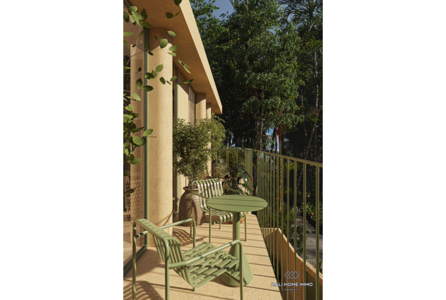 Off-plan 2 Bedroom Villa for Sale Leasehold in Bali Tanah Lot North Side view 19