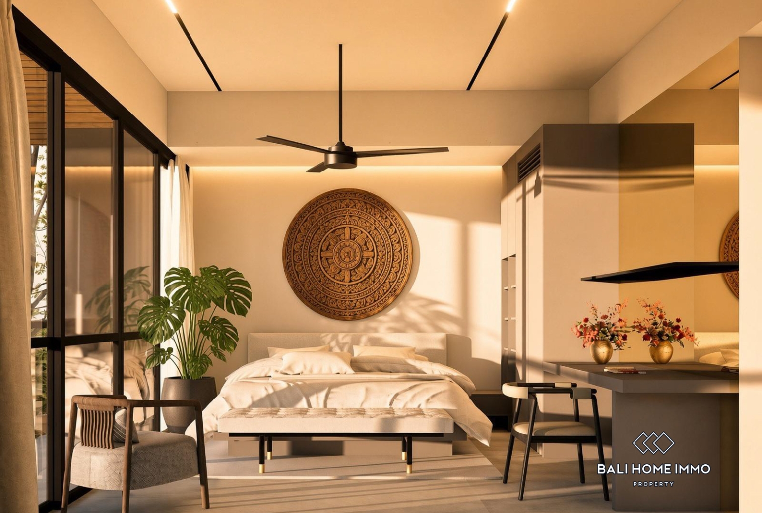 Off-plan 2 Bedroom villa for sale leasehold in Bali Ubud view 4