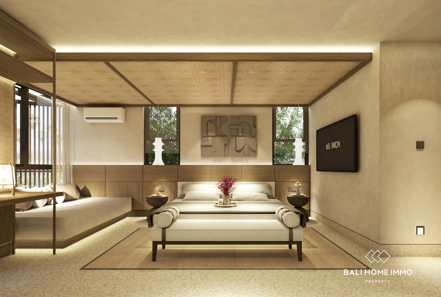 OFF-PLAN 2 Bedroom Villa FOR SALE LEASEHOLD in Pererenan Beach Side BALI view 7