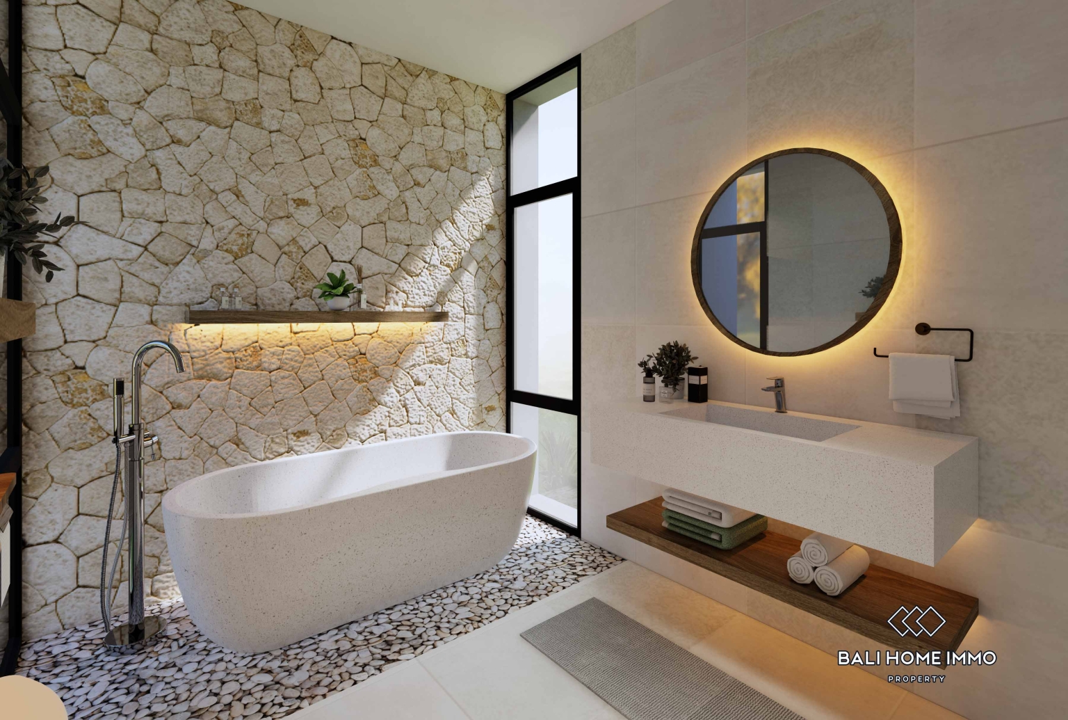 Villa de 2 chambres sur plan à vendre près de la plage de Cemagi, Bali view 9