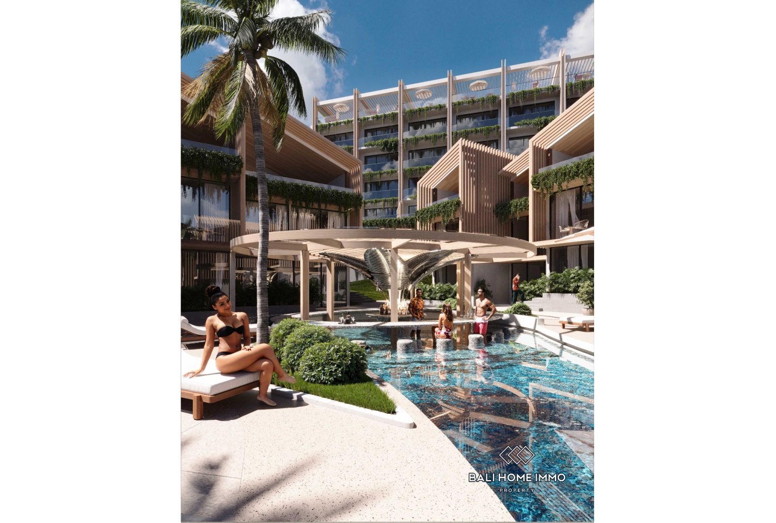 Off Plan 2 Bedroom Villa with a Rooftop for Sale Near Pandawa Beach view 15
