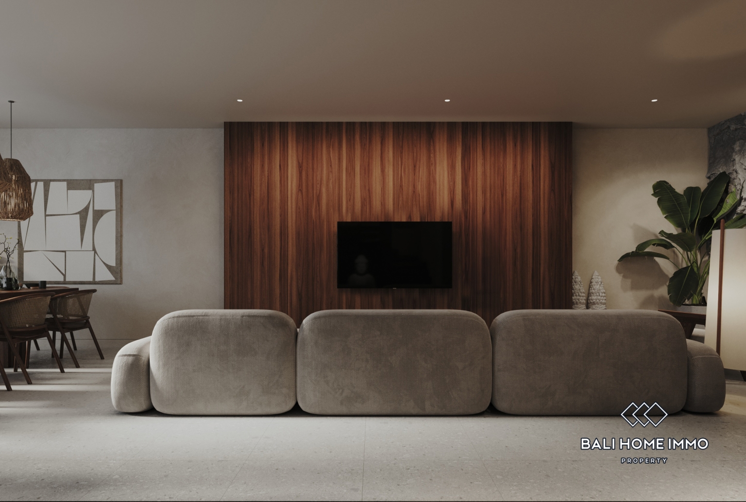 Off Plan 2 Bedroom Villa with a Rooftop for Sale Near Pandawa Beach view 4