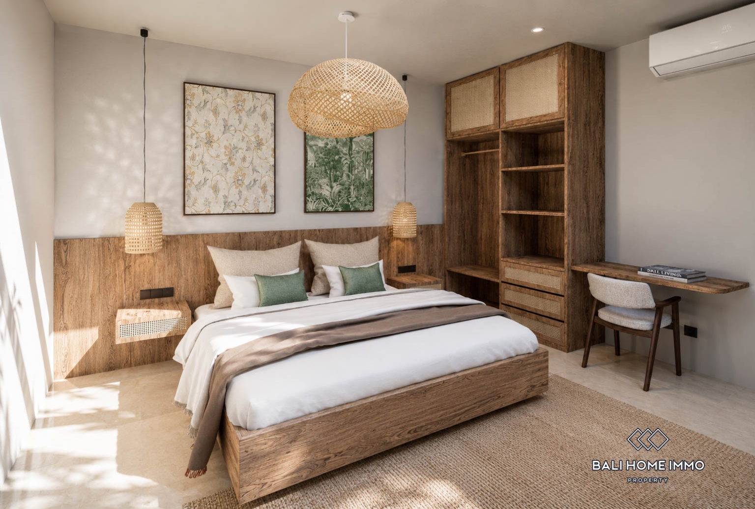 Villa 2 Kamar Off-plan berpemandangan Hutan Dijual di Sayan Ubud view 6