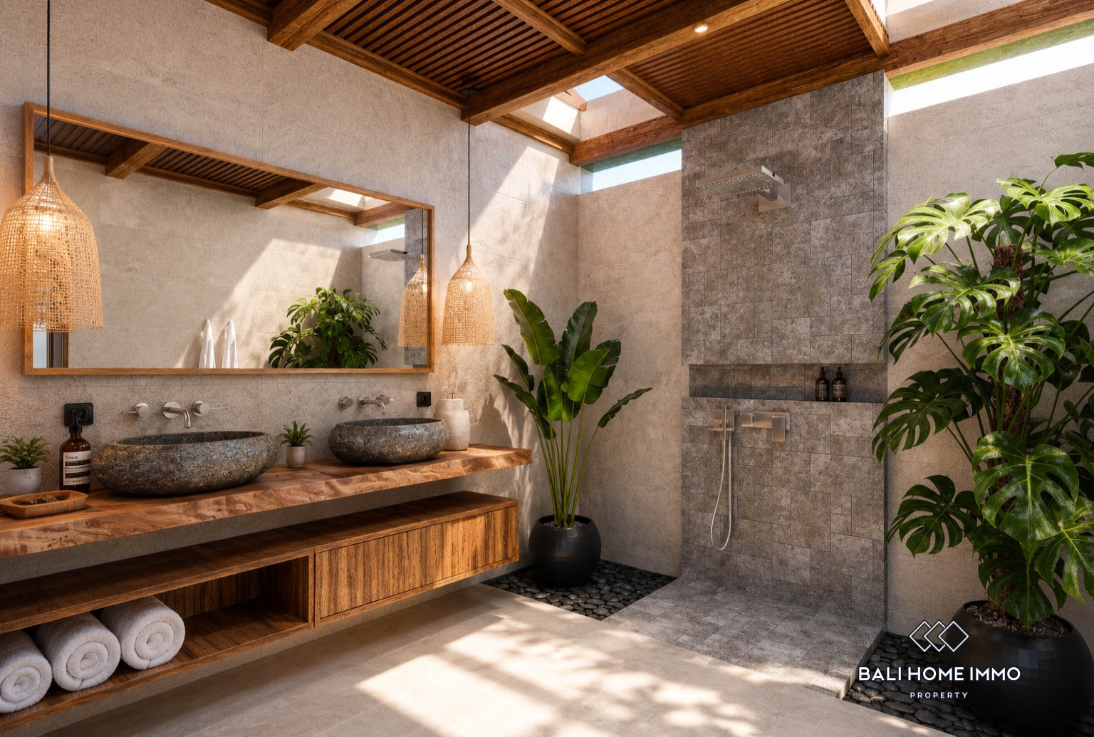 Villa 2 Kamar Off-plan berpemandangan Hutan Dijual di Sayan Ubud view 8