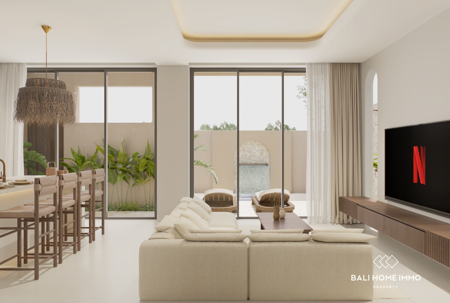 VILLA DE 2 CHAMBRES AVEC SAUNA, EN VENTE SUR PLAN, EN LOCATION À BINGIN view 6