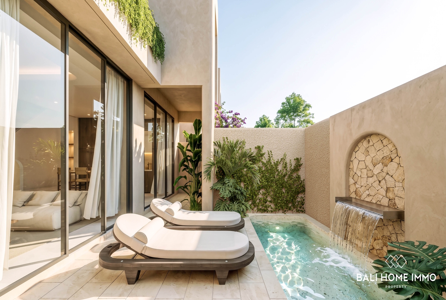 VILLA 2 KAMAR TIDUR OFF PLAN DENGAN SAUNA DIJUAL DI BINGIN view 3