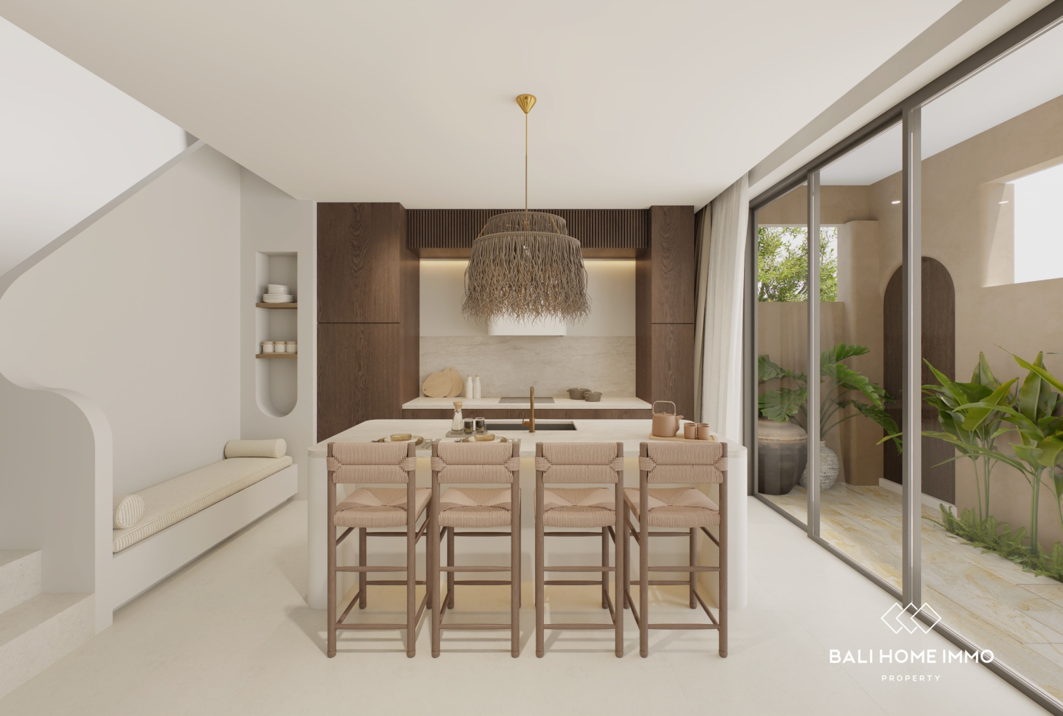 VILLA DE 2 CHAMBRES AVEC SAUNA, EN VENTE SUR PLAN, EN LOCATION À BINGIN view 9