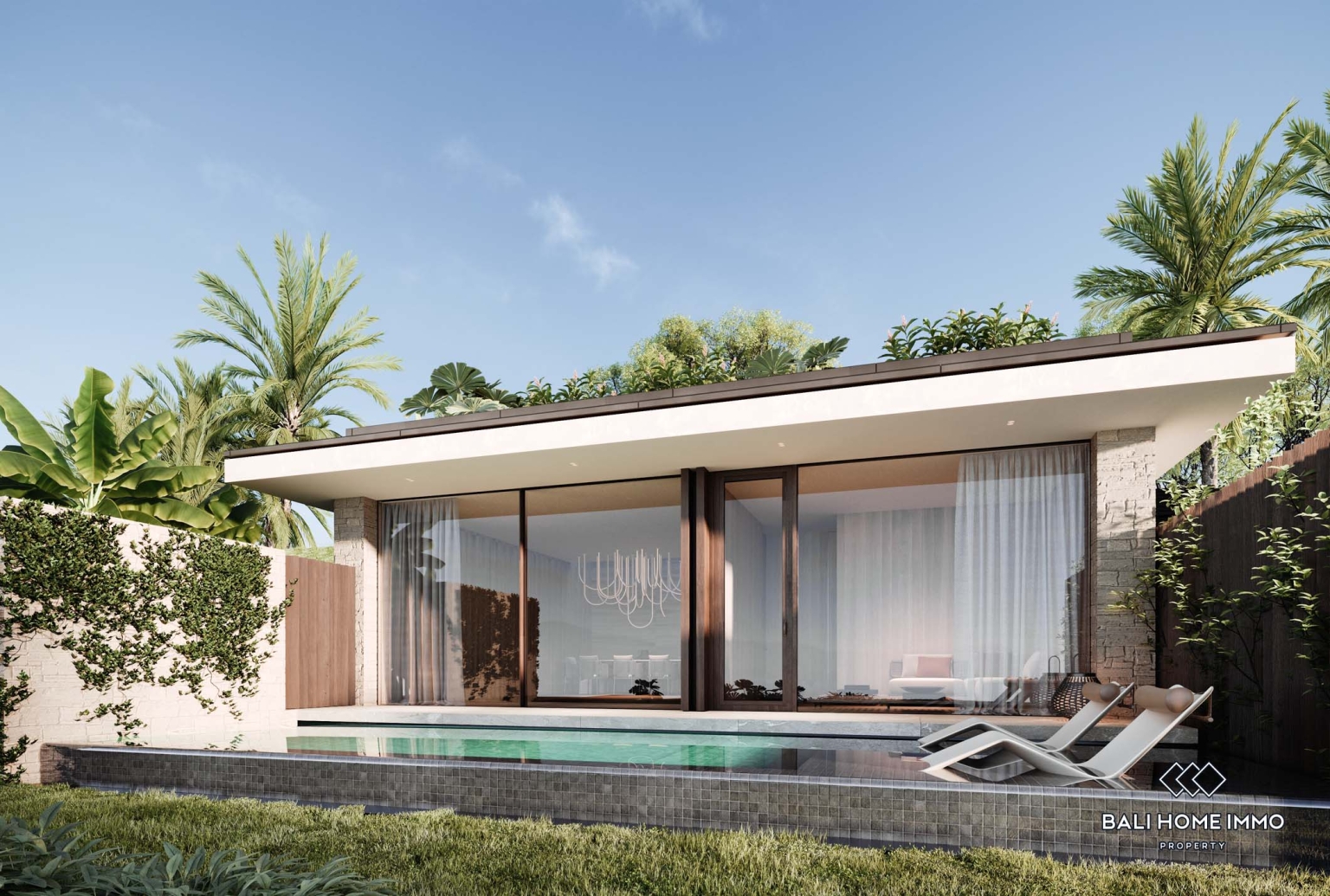 Off-plan 2 bedrooms apartment with ocean view for sale in Bali Nusa Penida view 2
