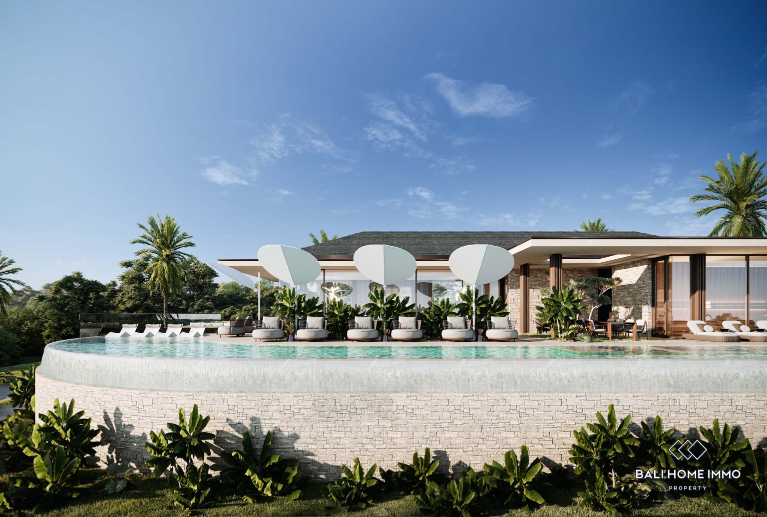 Off-plan 2 bedrooms apartment with ocean view for sale in Bali Nusa Penida view 6