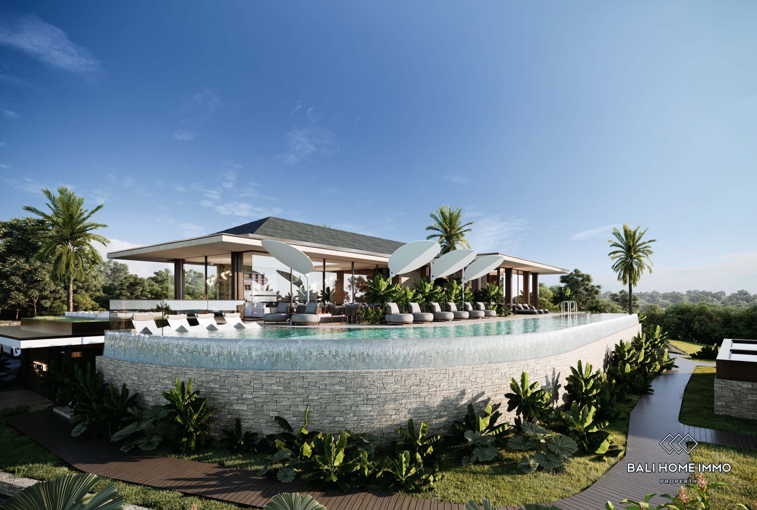 Off-plan 2 bedrooms apartment with ocean view for sale in Bali Nusa Penida view 8