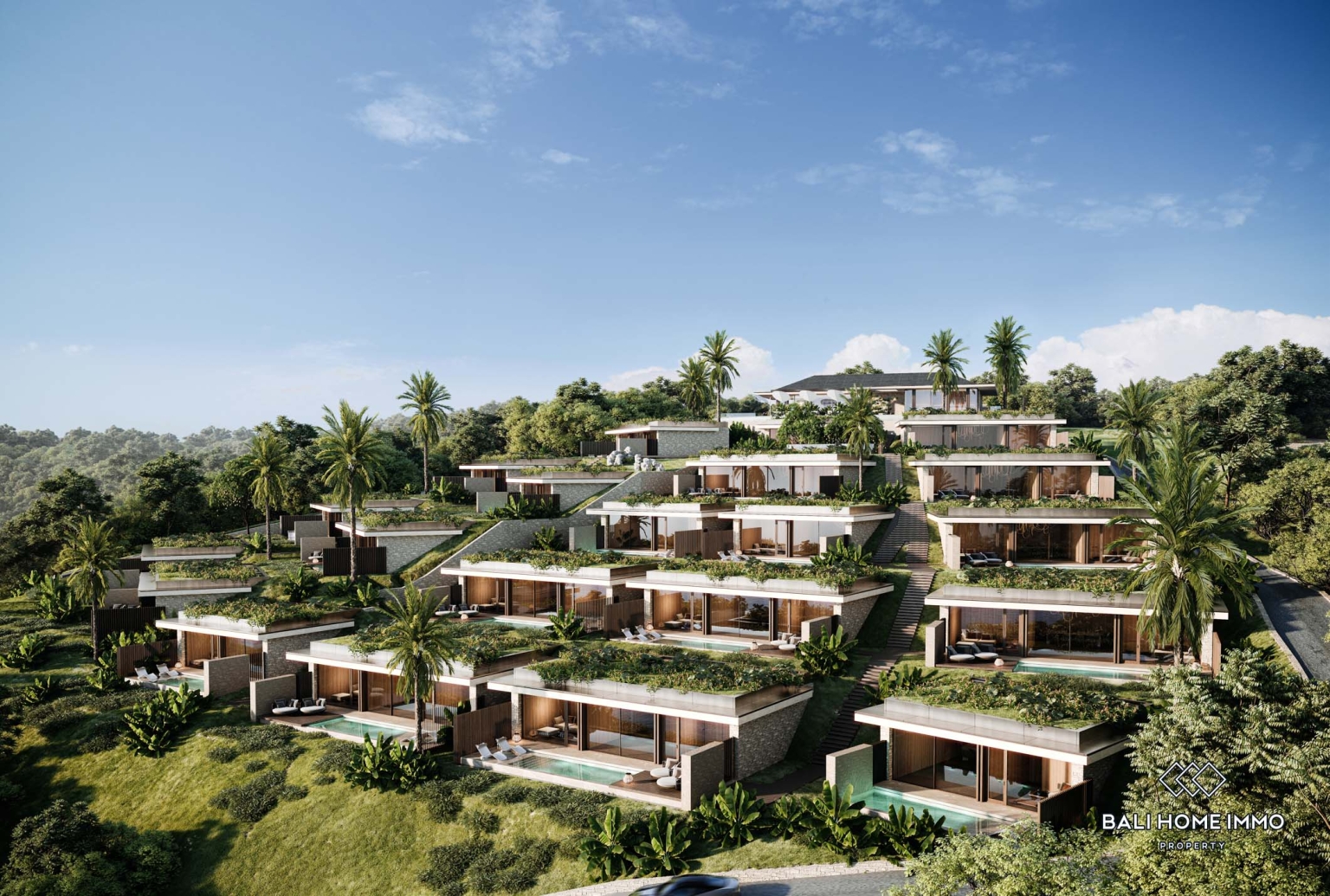 Off-plan 2 bedrooms villa with ocean view for sale in Bali Nusa Penida view 25