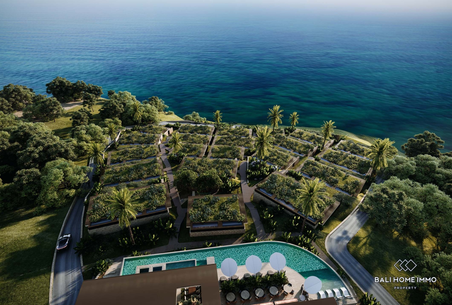 Off-plan 2 bedrooms villa with ocean view for sale in Bali Nusa Penida view 23