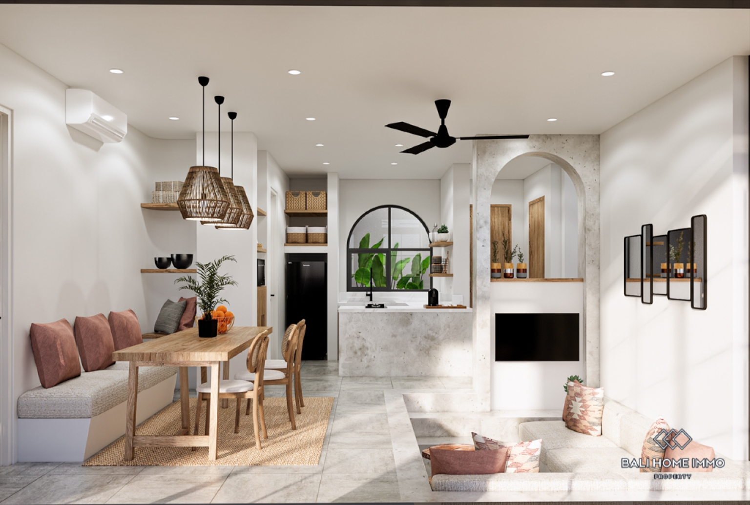 VILLA 2 KAMAR OFF-PLAN DIJUAL DI BALI CEMAGI view 2