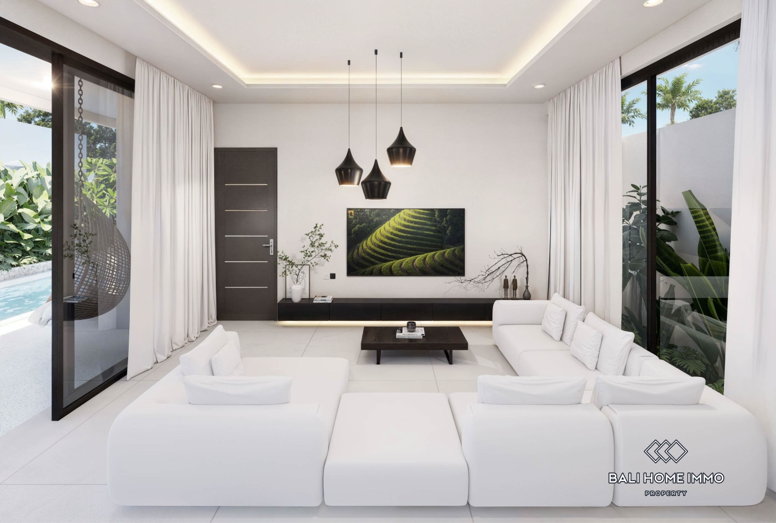 Off-plan 2 Bedrooms Villa For Sale in Sayan Ubud view 3