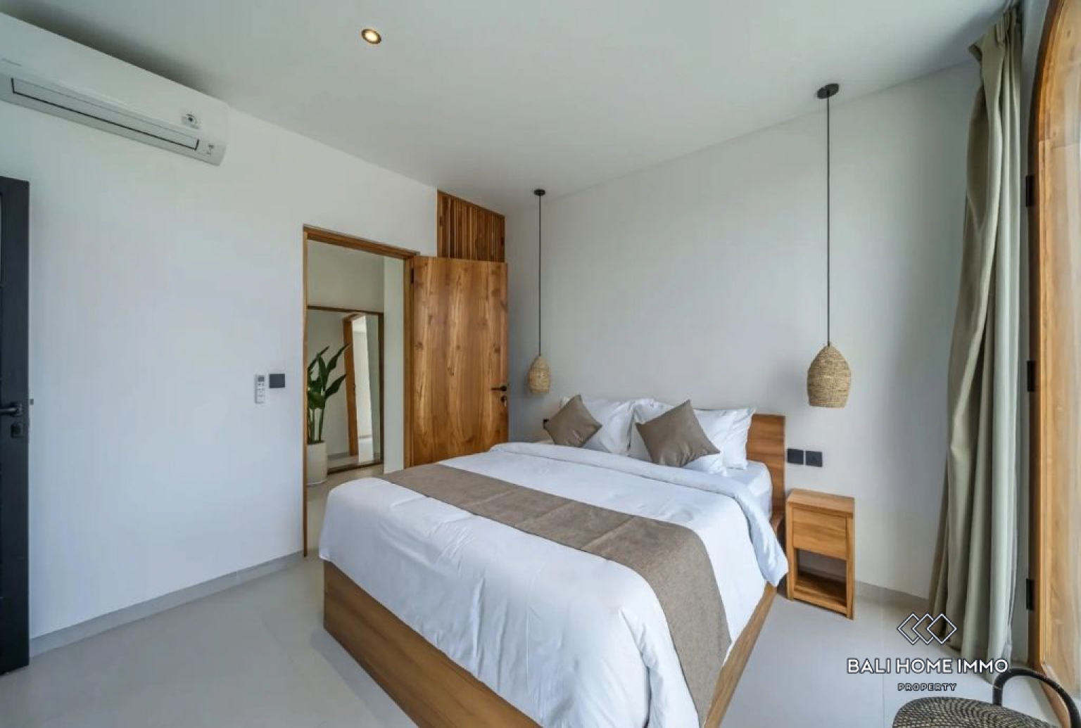 Villa de 2 chambres sur plan à vendre en location près de Seseh Beach Bali view 11