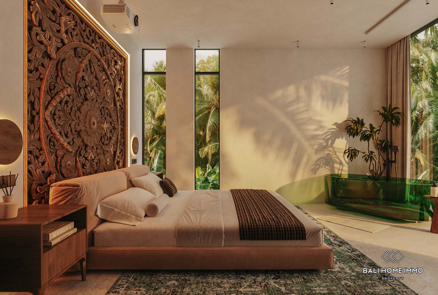 Villa de 2 chambres sur plan, située dans un complexe résidentiel à Bali Pererenan. view 10