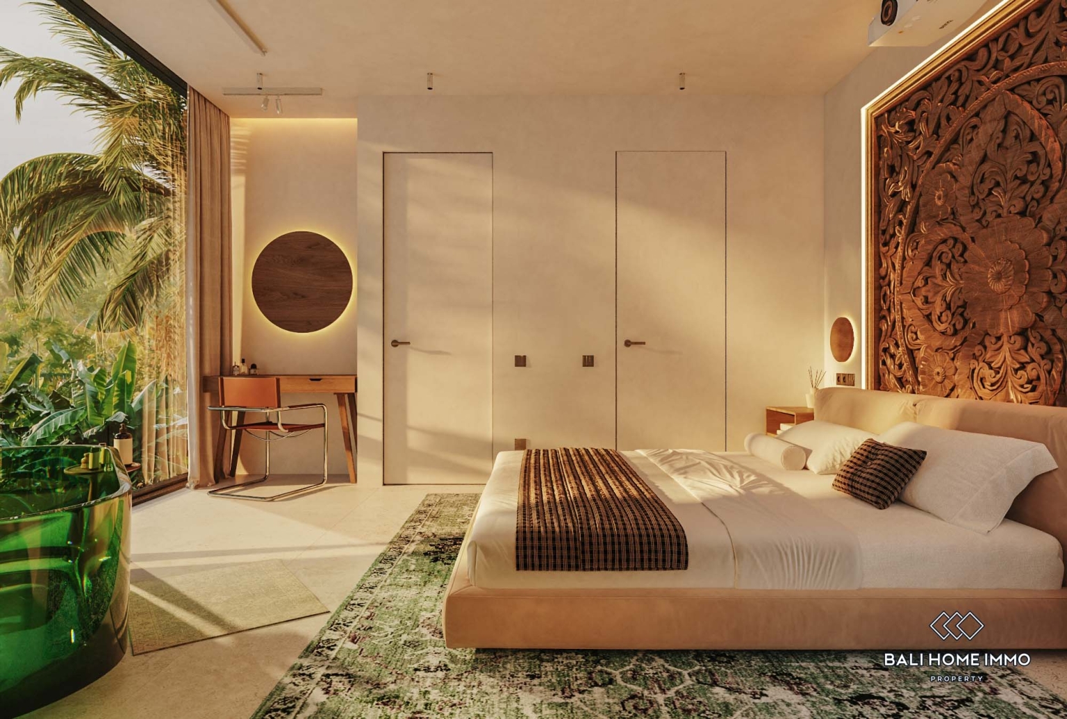 Villa de 2 chambres sur plan, située dans un complexe résidentiel à Bali Pererenan. view 12