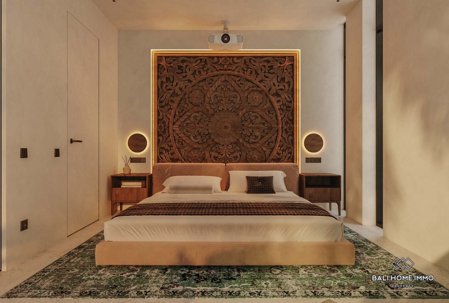 Villa de 2 chambres sur plan, située dans un complexe résidentiel à Bali Pererenan. view 9