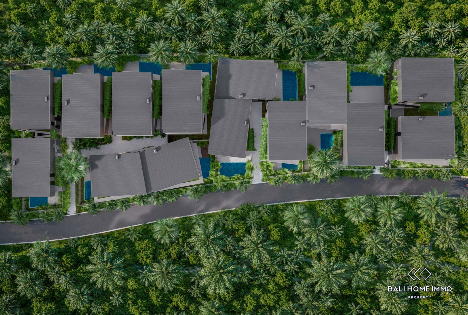 Villa de 2 chambres sur plan, située dans un complexe résidentiel à Bali Pererenan. view 21