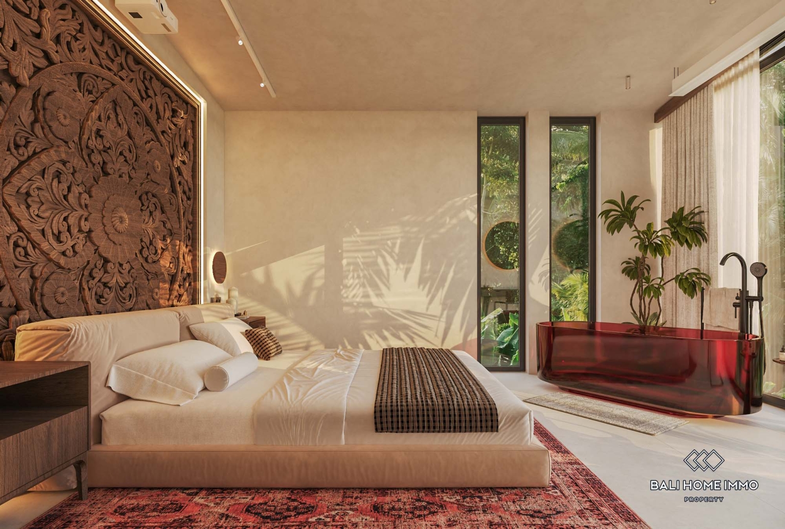 Villa de 2 chambres sur plan, située dans un complexe résidentiel à Bali Pererenan. view 14