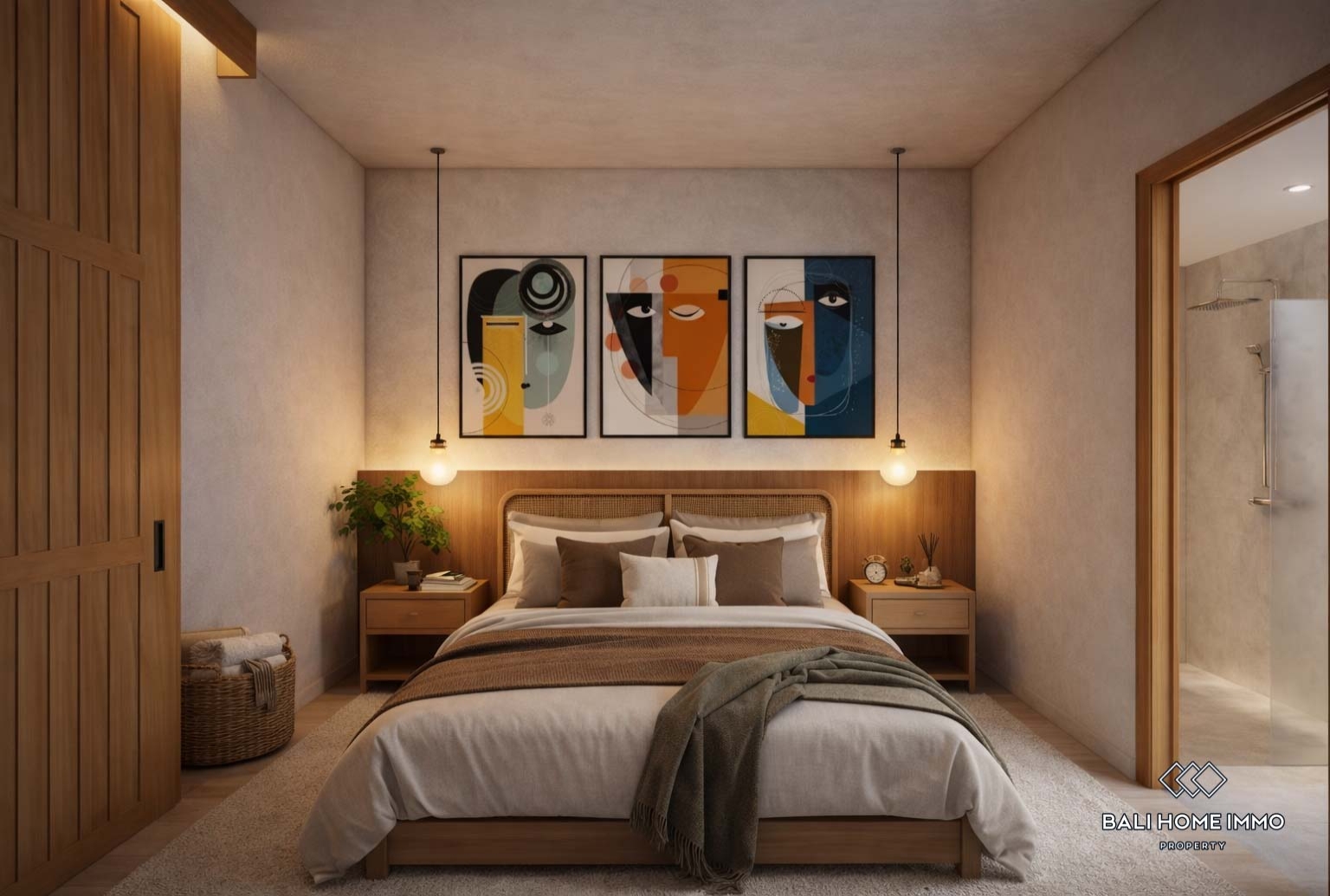 Villa de 2 chambres sur plan, située dans un complexe résidentiel à Seminyak, Bali view 11