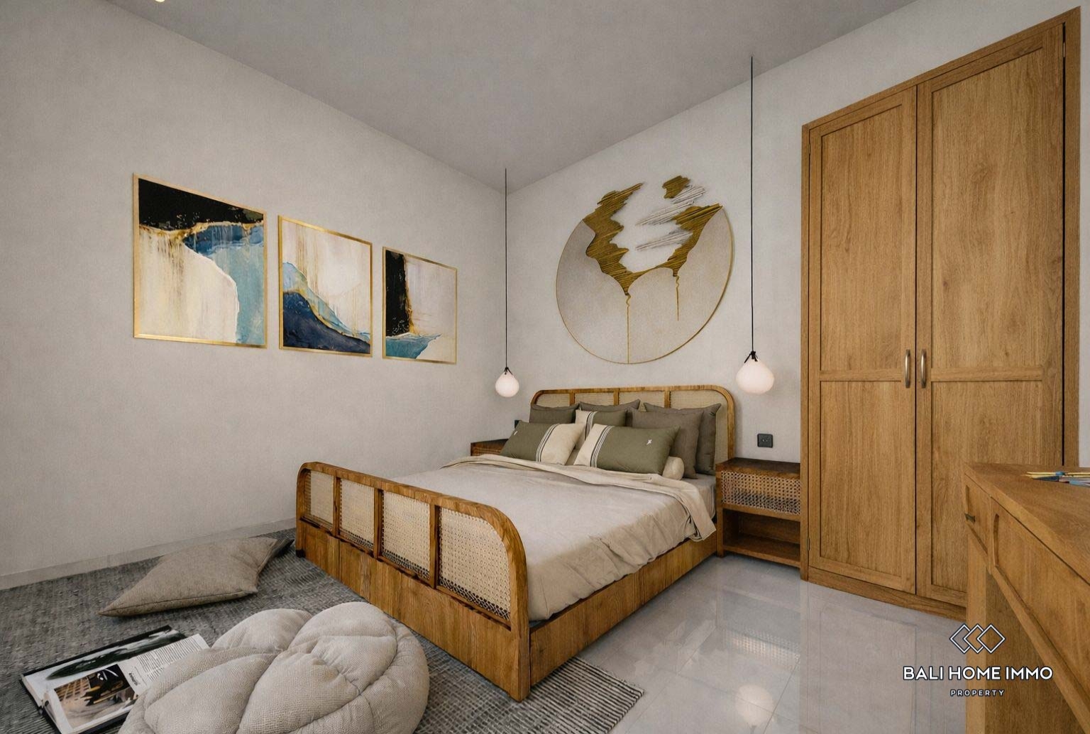 Villa de 2 chambres sur plan, située dans un complexe résidentiel à Seminyak, Bali view 6