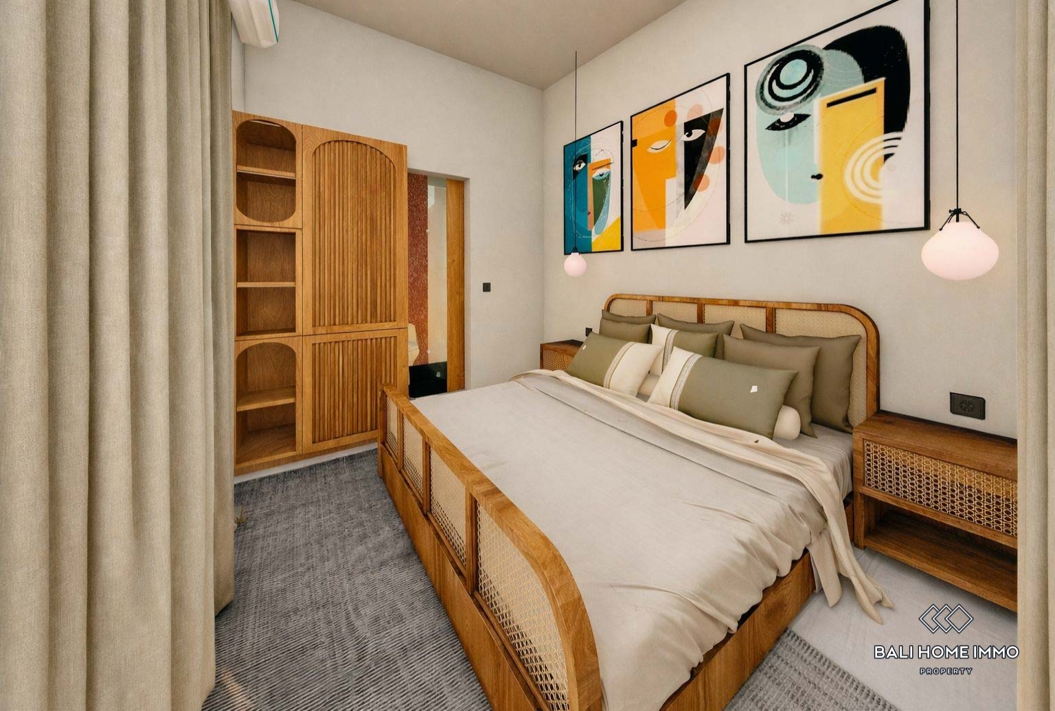 Villa de 2 chambres sur plan, située dans un complexe résidentiel à Seminyak, Bali view 3