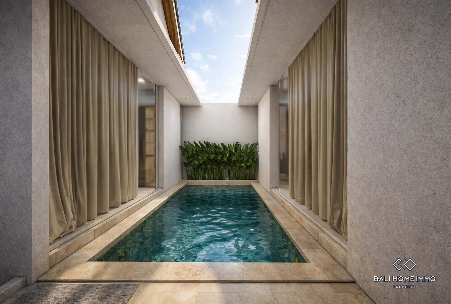 Villa de 2 chambres sur plan, située dans un complexe résidentiel à Seminyak, Bali view 16
