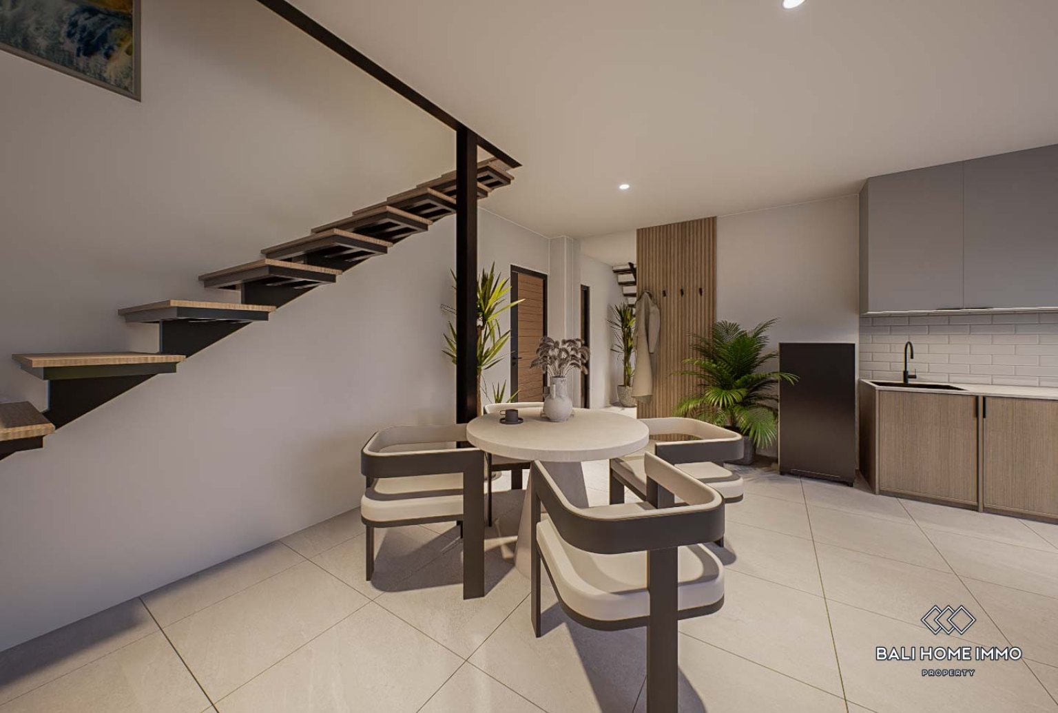 Villa de 2 chambres sur plan, située dans un complexe résidentiel, à vendre à Bali Cemagi. view 5