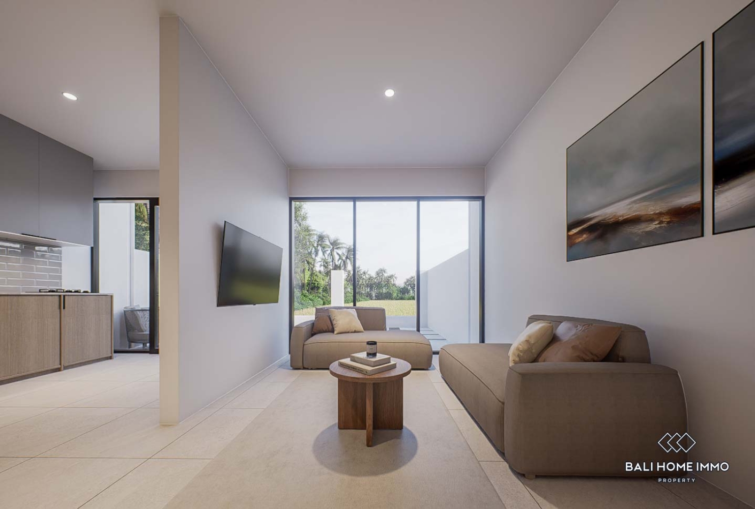 Villa de 2 chambres sur plan, située dans un complexe résidentiel, à vendre à Bali Cemagi. view 4
