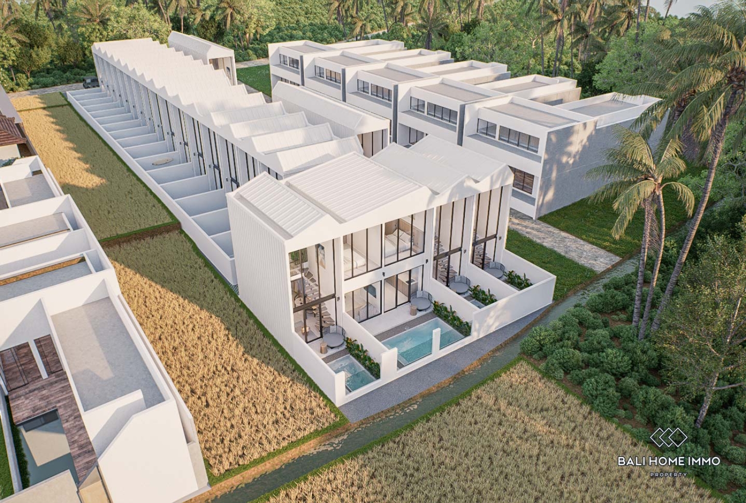 Villa de 2 chambres sur plan, située dans un complexe résidentiel, à vendre à Bali Cemagi. view 18