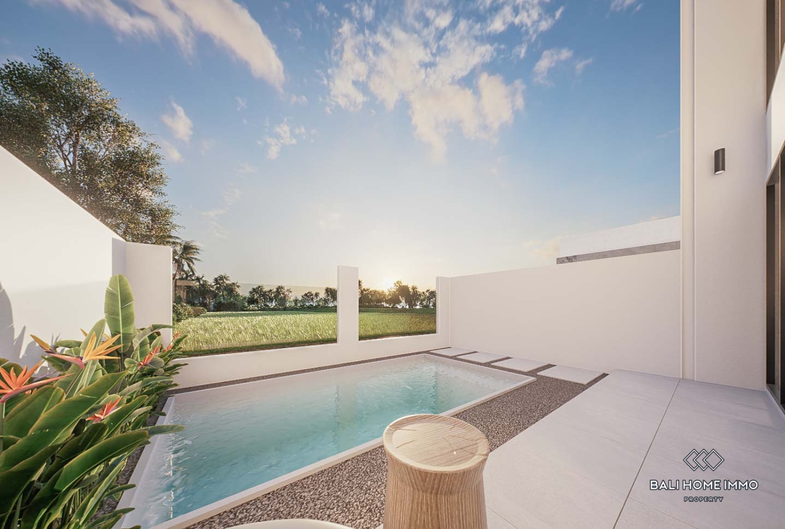 Villa de 2 chambres sur plan, située dans un complexe résidentiel, à vendre à Bali Cemagi. view 15