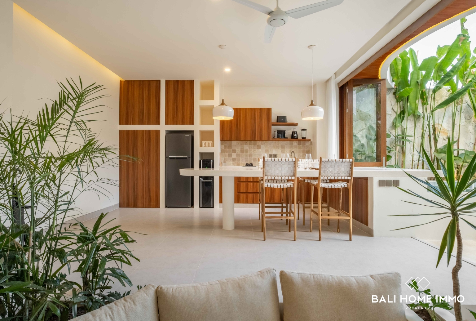 VILLA SUR PLAN DE 2 CHAMBRES AVEC VUE OCÉAN À VENDRE À ULUWATU PRÈS DE LA PLAGE D'ALILA view 10