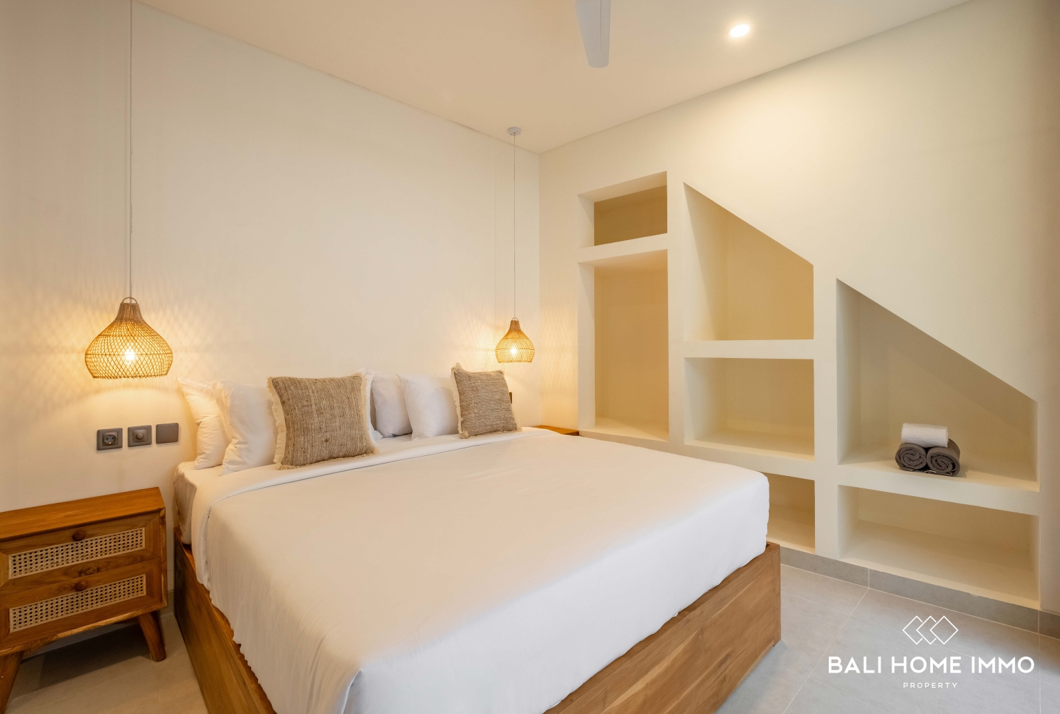 VILLA SUR PLAN DE 2 CHAMBRES AVEC VUE OCÉAN À VENDRE À ULUWATU PRÈS DE LA PLAGE D'ALILA view 16