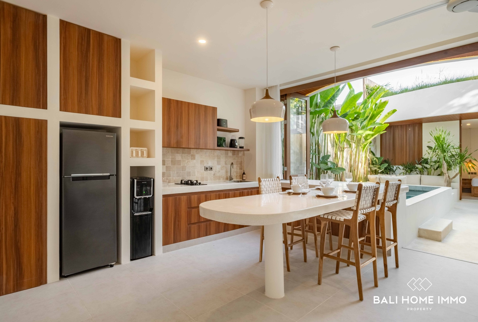 VILLA SUR PLAN DE 2 CHAMBRES AVEC VUE OCÉAN À VENDRE À ULUWATU PRÈS DE LA PLAGE D'ALILA view 11