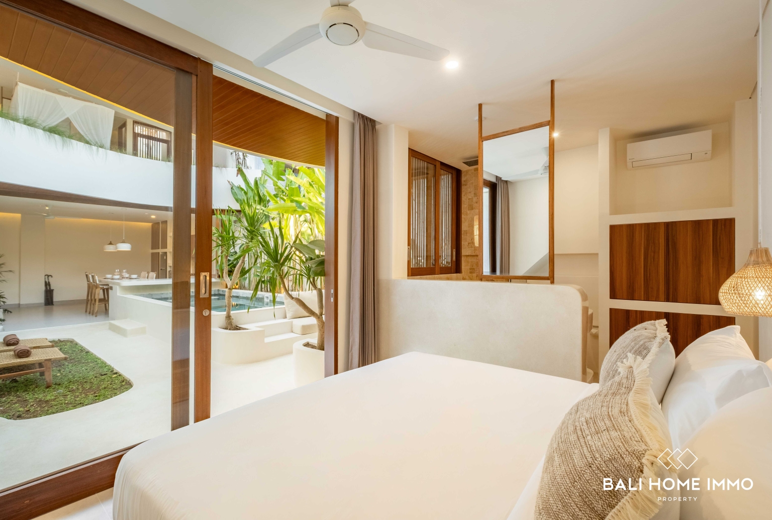 VILLA SUR PLAN DE 2 CHAMBRES AVEC VUE OCÉAN À VENDRE À ULUWATU PRÈS DE LA PLAGE D'ALILA view 17
