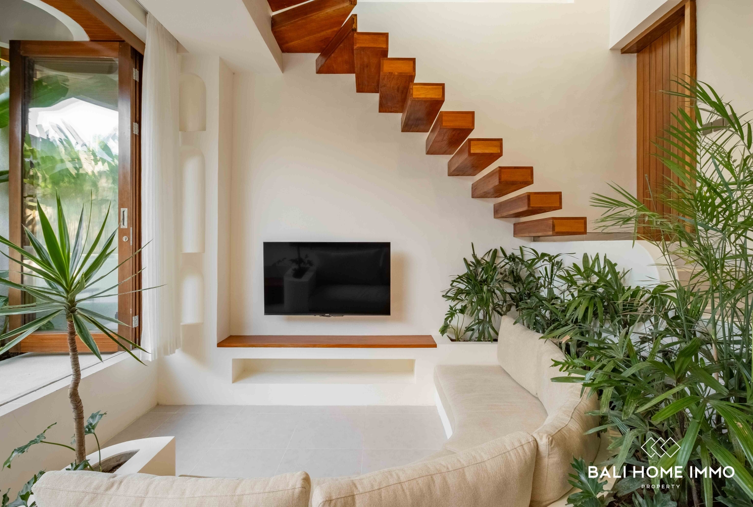 VILLA SUR PLAN DE 2 CHAMBRES AVEC VUE OCÉAN À VENDRE À ULUWATU PRÈS DE LA PLAGE D'ALILA view 5