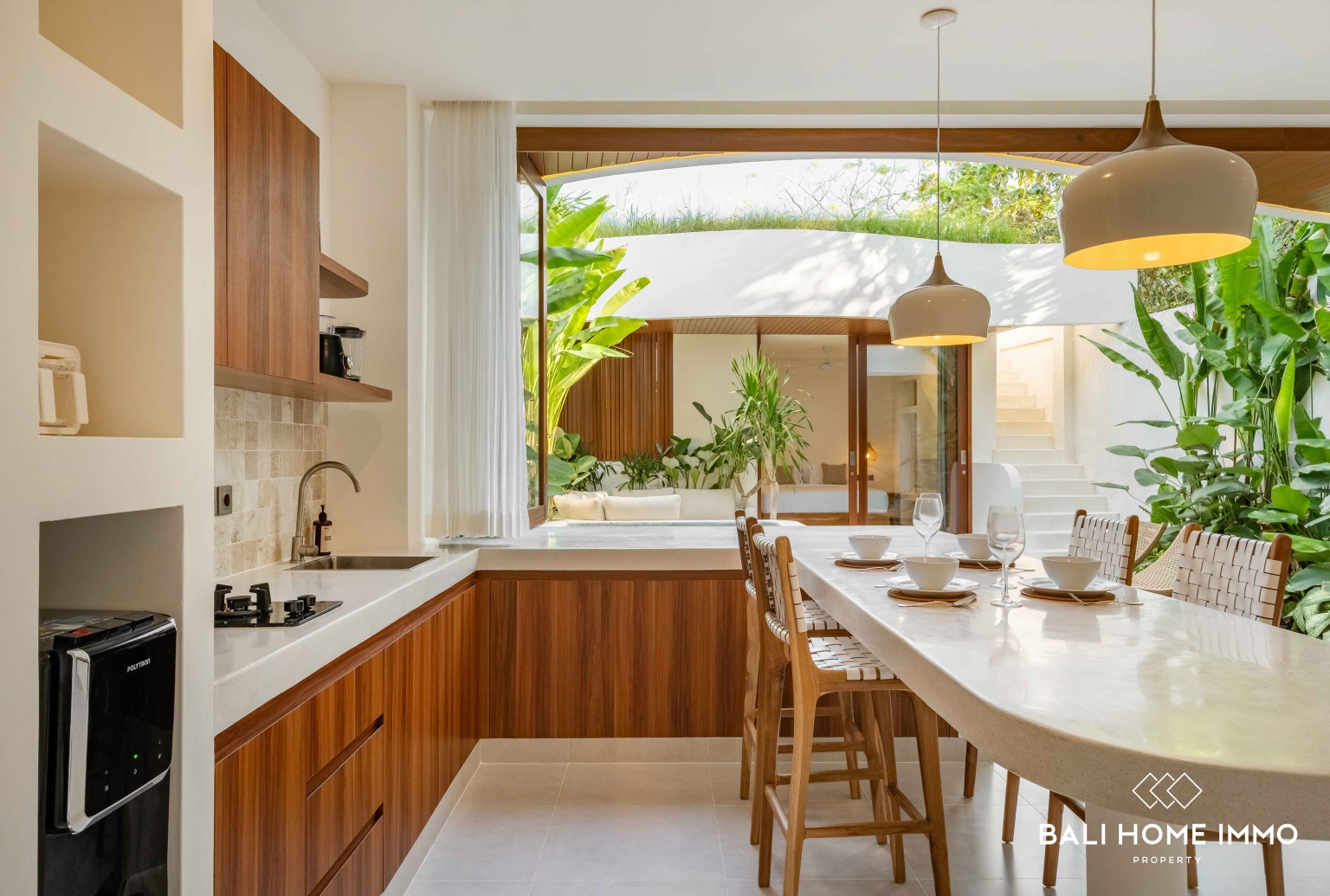 VILLA SUR PLAN DE 2 CHAMBRES AVEC VUE OCÉAN À VENDRE À ULUWATU PRÈS DE LA PLAGE D'ALILA view 13