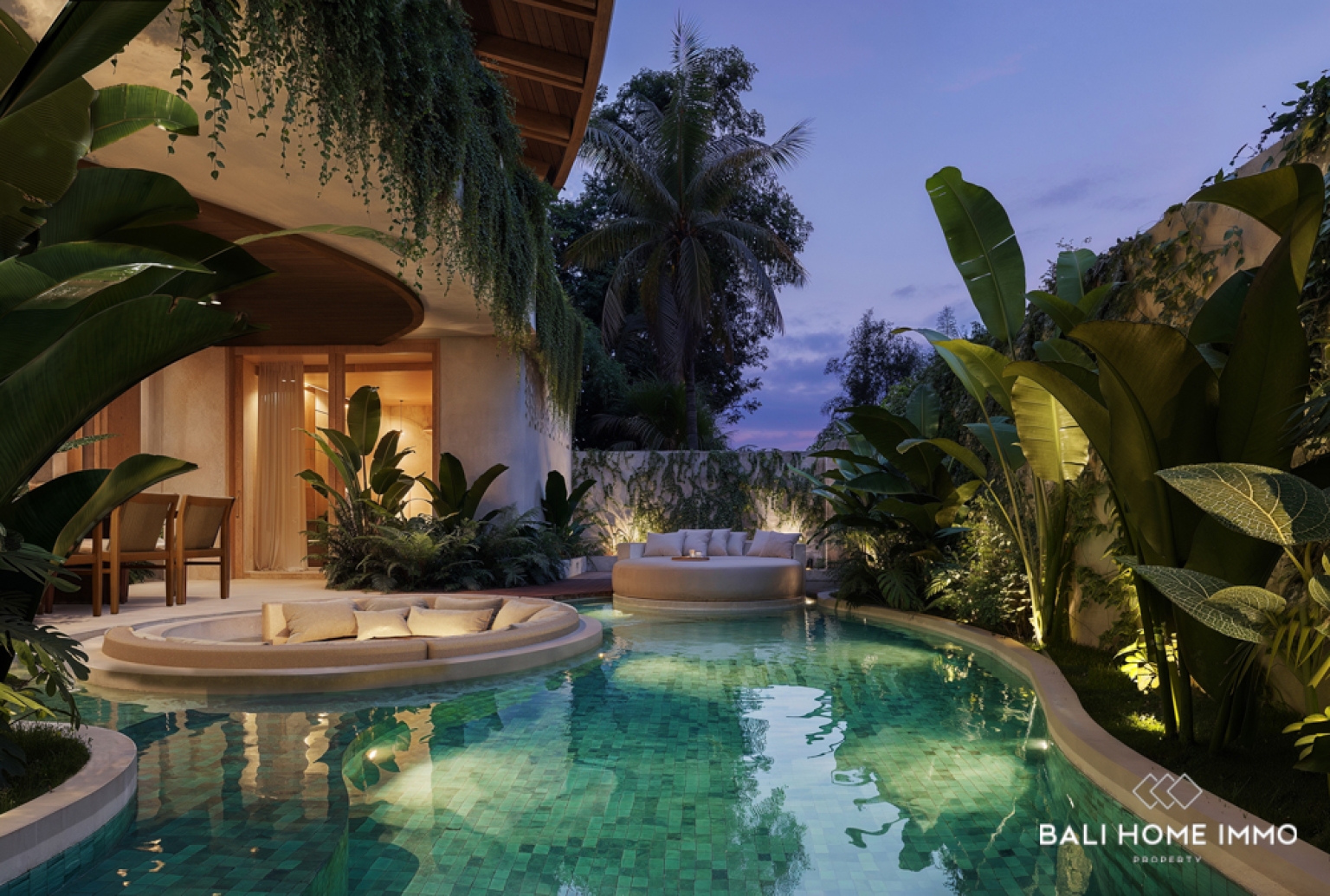 OFF PLAN 3 BEDROOM OCEAN VIEW VILLA + PRIVATE LOFT SUITE & ROOFTOP JACUZZI FOR SALE IN ULUWATU view 4