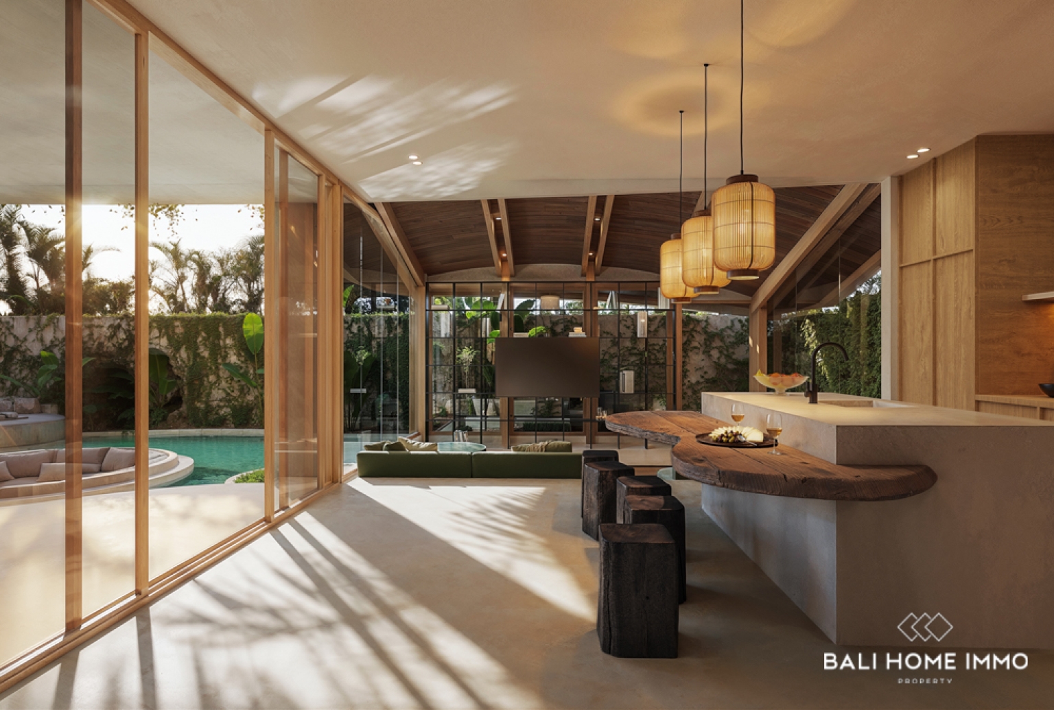 OFF PLAN 3 BEDROOM OCEAN VIEW VILLA + PRIVATE LOFT SUITE & ROOFTOP JACUZZI FOR SALE IN ULUWATU view 13