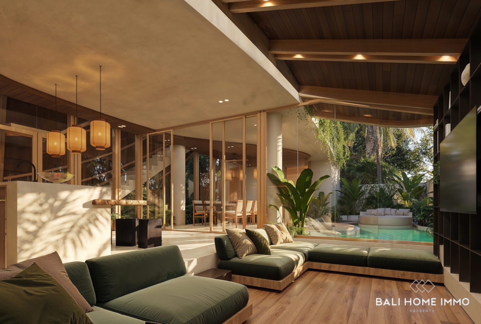 OFF PLAN 3 BEDROOM OCEAN VIEW VILLA + PRIVATE LOFT SUITE & ROOFTOP JACUZZI FOR SALE IN ULUWATU view 21