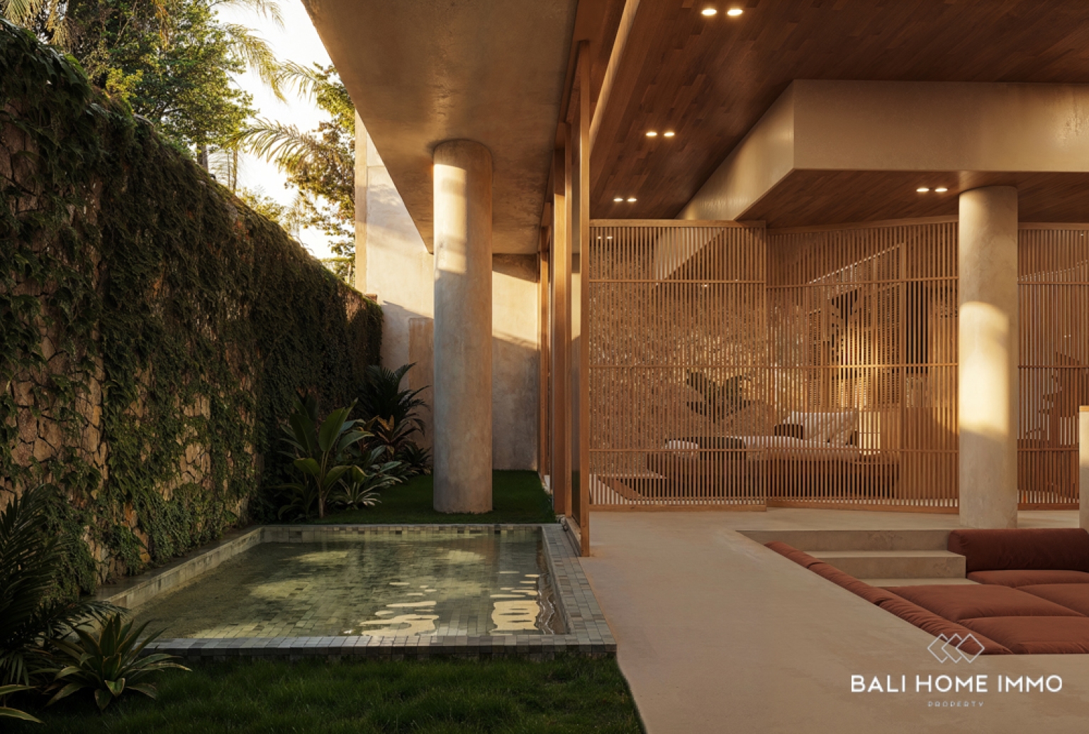 OFF PLAN 3 BEDROOM OCEAN VIEW VILLA + PRIVATE LOFT SUITE & ROOFTOP JACUZZI FOR SALE IN ULUWATU view 6