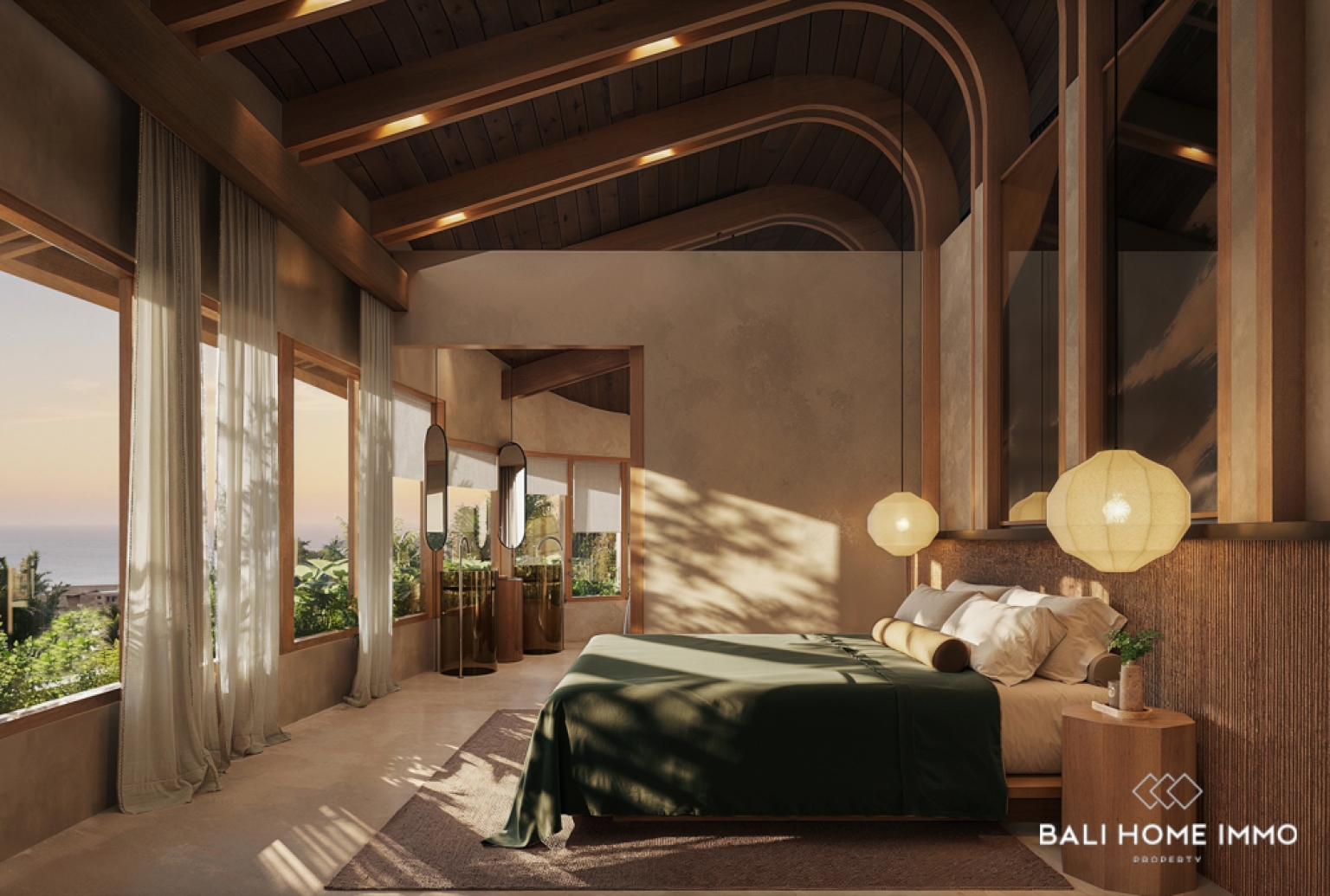 OFF PLAN 3 BEDROOM OCEAN VIEW VILLA + PRIVATE LOFT SUITE & ROOFTOP JACUZZI FOR SALE IN ULUWATU view 16