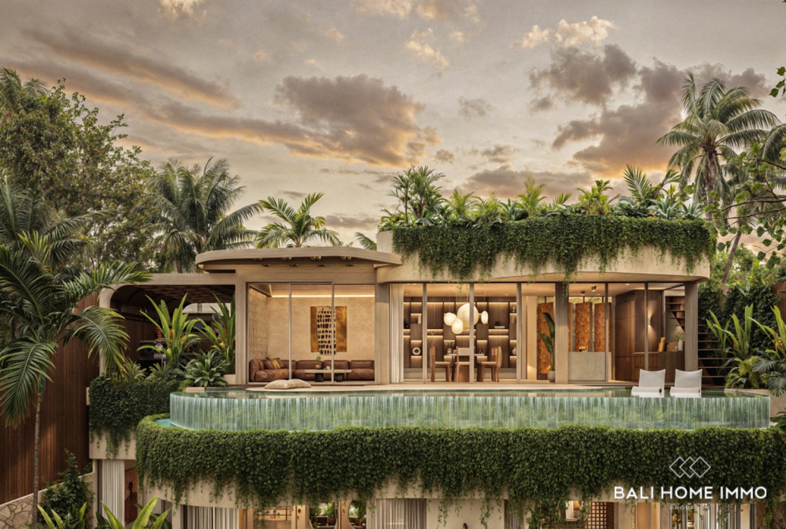OFF PLAN 3 BEDROOM OCEAN VIEW VILLA WITH LAGUNA INFINITY POOL & ROOFTOP LOUNGE view 2